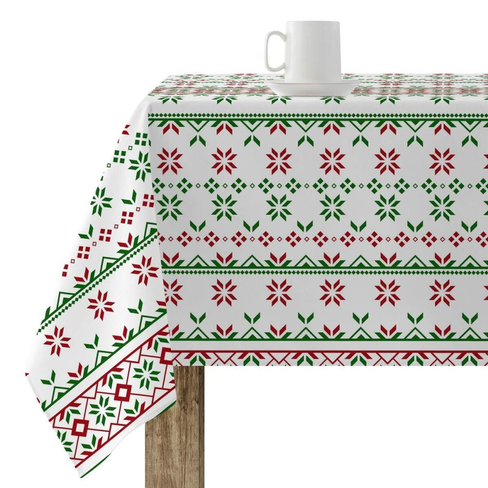 Fleckenabweisende Tischdecke Belum Merry Christmas 3 Bunt 250 x 150 cm