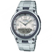 Men's Watch Casio ILLUMINATOR TELEMEMO 30 Silver (Ø 40 mm)