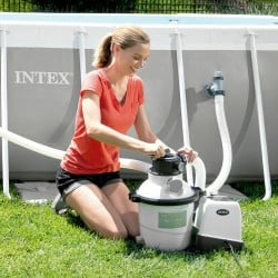 Treatment plant for swimming pool Intex Filter Pump 32000 L (Refurbished A)