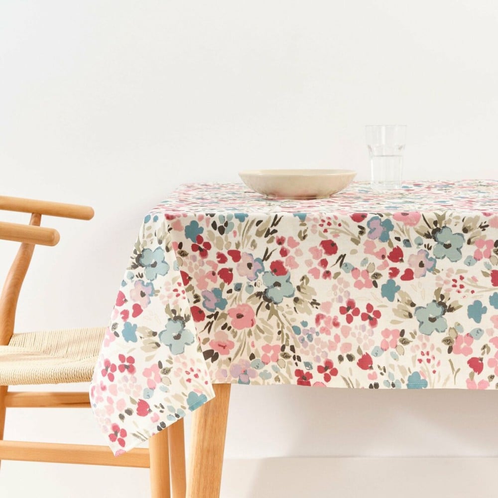 Fleckenabweisende Tischdecke Belum 0120-52 Bunt 180 x 300 cm Blomster