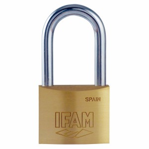 Key padlock IFAM K25AL Brass Length (2,5 cm)