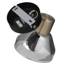 Deckenlampe Activejet AJE-LISA 1P Schwarz Gold Metall 40 W (1 Stück)