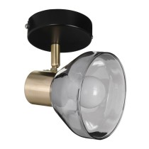 Ceiling Light Activejet AJE-LISA 1P Black Golden Metal 40 W (1 Unit)