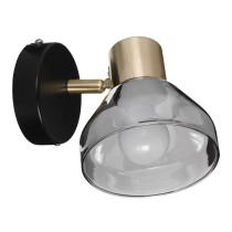 Ceiling Light Activejet AJE-LISA 1P Black Golden Metal 40 W (1 Unit)