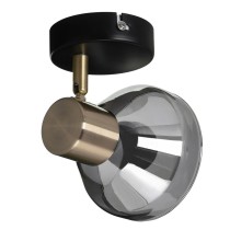 Deckenlampe Activejet AJE-LISA 1P Schwarz Gold Metall 40 W (1 Stück)