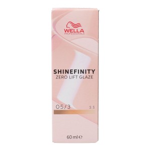 Couleur Semi-permanente Wella Shinefinity Color Nº 05.3 60 ml