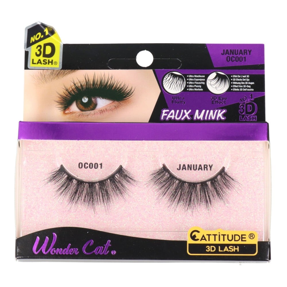 Falsche Wimpern Ebin New York Wonder Cat January