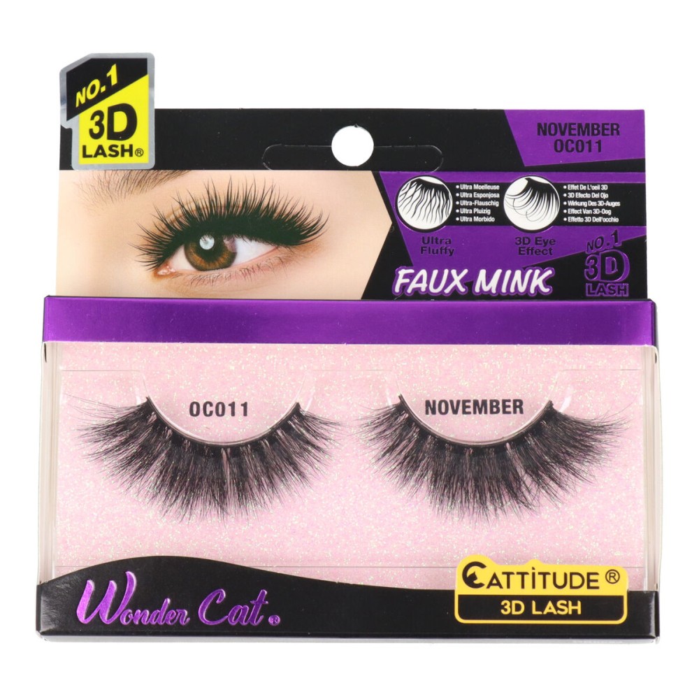 Falsche Wimpern Ebin New York Wonder Cat November