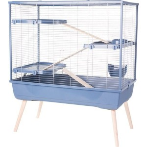 Cage Zolux 205661BLE Bois Métal Plastique