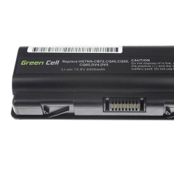 Laptop Battery Green Cell HP01 Black 4400 mAh