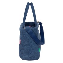 Bag Benetton Denim Blue 40 x 31 x 17 cm