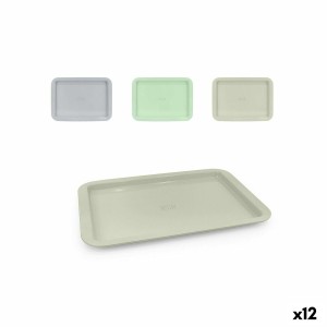 Breakfast tray Quttin Metal 38 x 27 x 2 cm (12 Units)