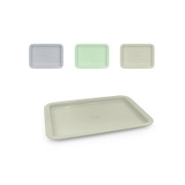 Plateau de petit déjeuner Quttin Métal 38 x 27 x 2 cm (12 Unités)