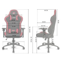 Gaming Chair DRIFT DR110BL Black Black/Blue