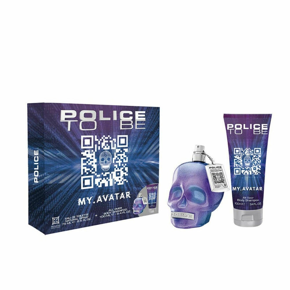 Men's Perfume Set Police To Be My.Avatar EDT 2 Pieces