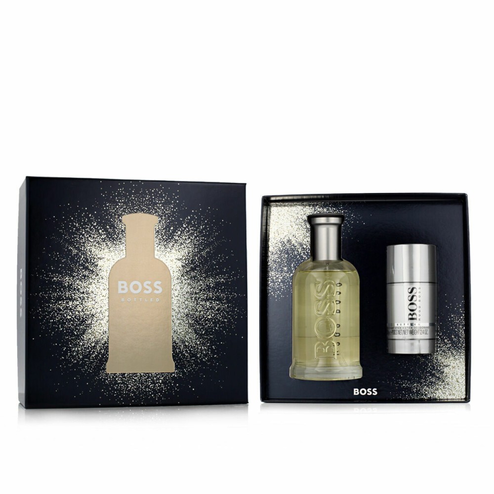 Men's Perfume Set Hugo Boss Boss Bottled EDT 2 Pieces