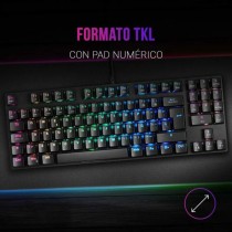 Clavier pour jeu Mars Gaming MKREVO PRO LED RGB