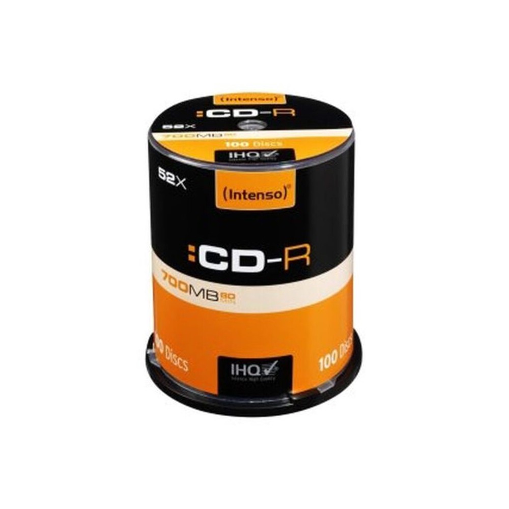 CD-R INTENSO 1001126 52x 700 MB (100 uds)