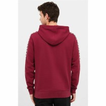 Herren Sweater mit Kapuze F.C. Barcelona Granatrot