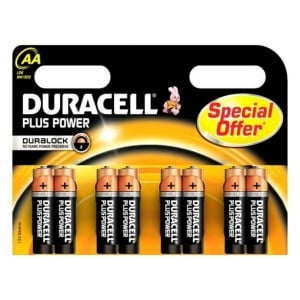 Alkali-Mangan-Batterie DURACELL LR06 LR6 AA 1.5V (8 pcs)