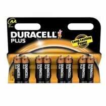 Piles Alcalines DURACELL LR06 LR6 AA 1.5V (8 pcs)