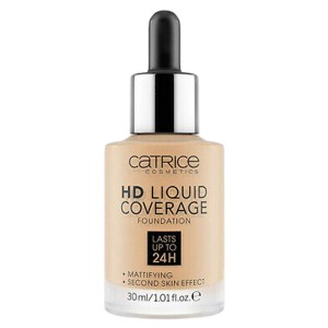 Fluid Makeup Basis Catrice HD Liquid Coverage Nº 032 Nude beige 30 ml