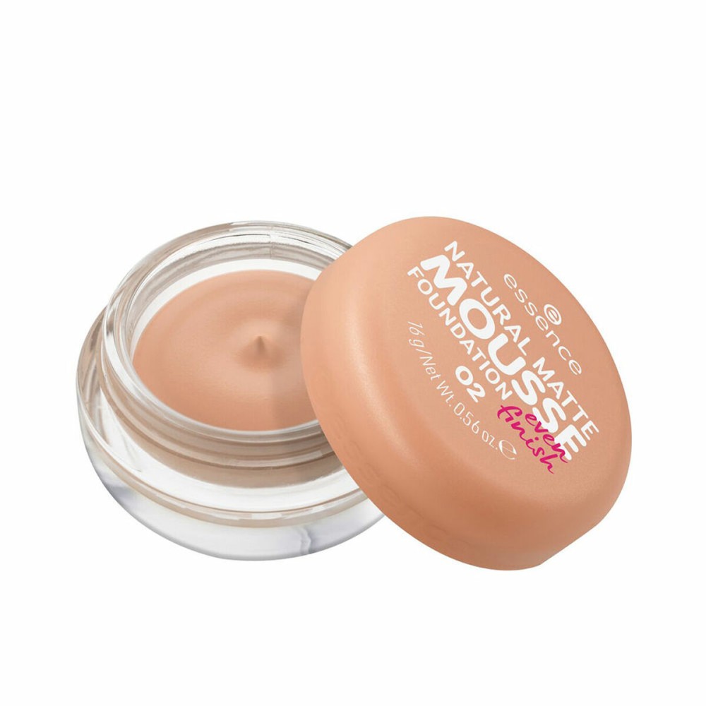 Base de Maquillage en Mousse Essence NATURAL MATTE Nº 02 16 g