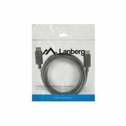 DisplayPort-Kabel Lanberg CA-DPDP-10CC-0030-BK Schwarz 3 m