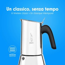 Cafetière Italienne Bialetti 0007254 Argenté Acier inoxydable 4 Tasses 200 ml