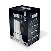 Cafetière Italienne Bialetti 0007254 Argenté Acier inoxydable 4 Tasses 200 ml