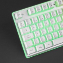 Tastatur Mars Gaming MK220WES RGB Weiß