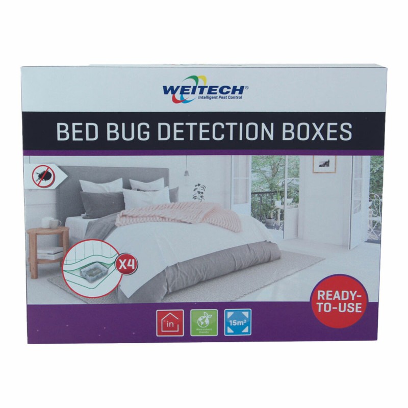 Insect trap Weitech Bedbugs 4 Units