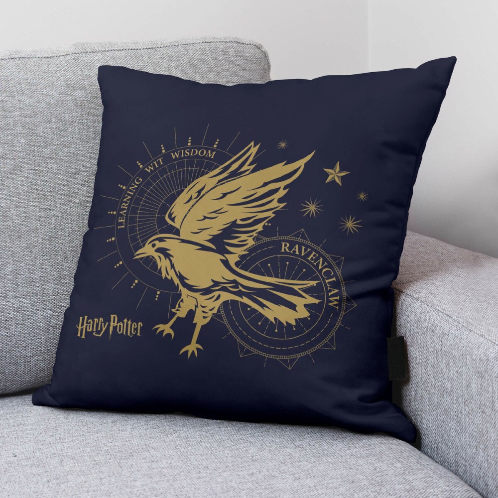 Housse de coussin Harry Potter Ravenclaw Multicouleur Bleu foncé 50 x 50 cm