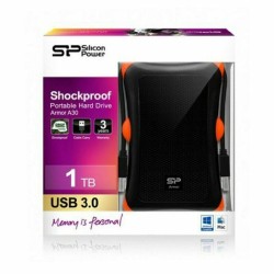 External Hard Drive Silicon Power Armor A30 1 TB 2.5" USB 3.1 1 TB