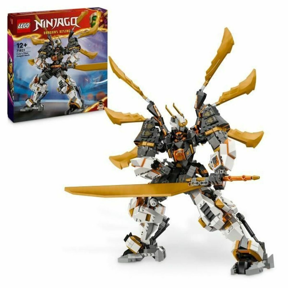 Konstruktionsspiel Lego Titan Dragon Mech de Cole Bunt