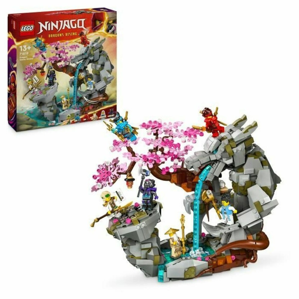 Konstruktionsspiel Lego Santuario de Piedra del Dragón Bunt 1212 Stücke