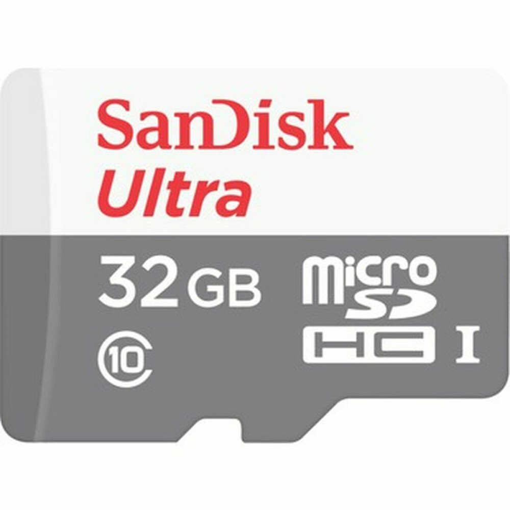 Carte Mémoire SD SanDisk SDSQUNS-032G-GN3MN Blanc Gris 32 GB