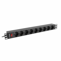 Power Socket 9 Sockets with Switch Lanberg PDU-09F-0300-BK (3 m)