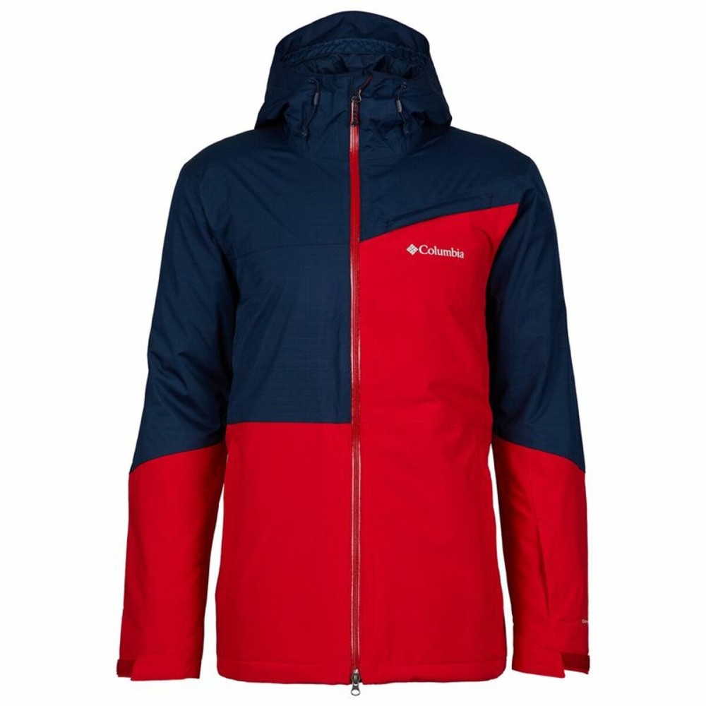 Men's Sports Jacket Columbia Iceberg Point Red Blue