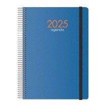 Agenda DOHE Syncro Bleu quarto 15 x 21 cm Annuel 2025