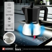 Italian Coffee Pot Monix Black 470 ml