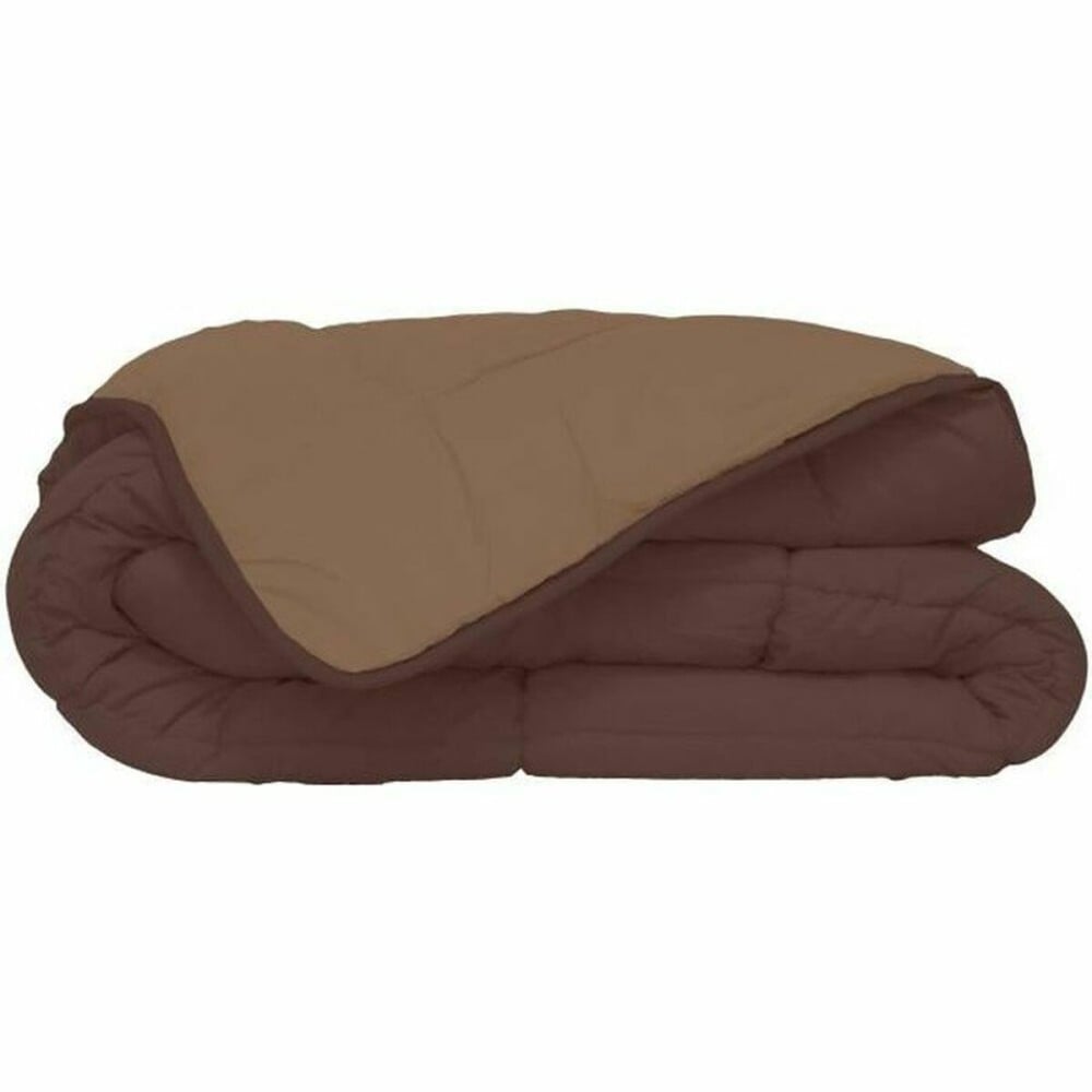 Remplissage de couette Poyet  Motte Calgary Moka Chocolat 200 x 200 cm 400 g /m²