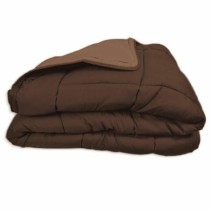 Remplissage de couette Poyet  Motte Calgary Moka Chocolat 200 x 200 cm 400 g /m²