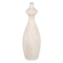 Vase Cream Ceramic Modern 13 x 13 x 60 cm