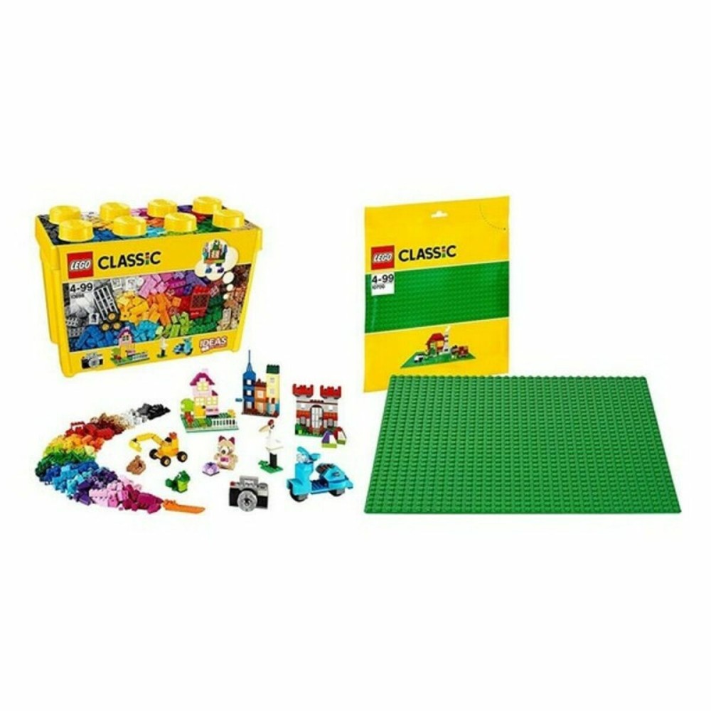 Set de construction Brick Box Lego Classic 10698 Deluxe Creative Brick Box Multicouleur (790 pcs)