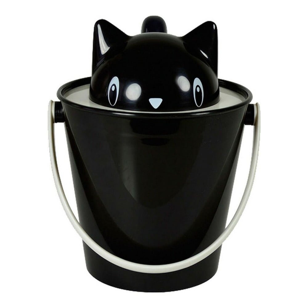 Container-Eimer United Pets Schwarz Katze