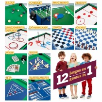 Multispiel-Tisch Colorbaby 107 x 83,5 x 61 cm 150 Stücke