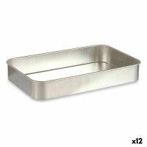 Backofenform Kinvara 100153 Silberfarben Aluminium 41 x 6,5 x 26 cm (12 Stück)