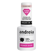 Vernis à Ongles Semi-permanent Gel Polish Power Base Andreia Professional Gel Rose (10,5 ml)