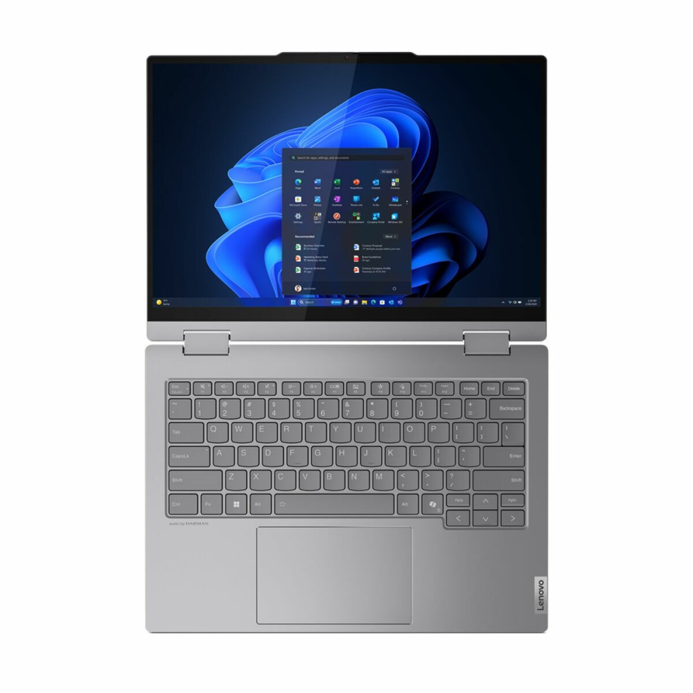 Laptop 2-in-1 Lenovo 21MX0012SP 14" 16 GB RAM 512 GB SSD Intel Core Ultra 7 155u Qwerty Spanisch